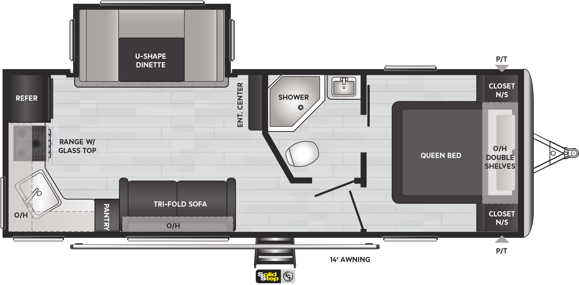 2023 KEYSTONE SPRINGDALE 242RKWE, , floor-plans-day image number 0